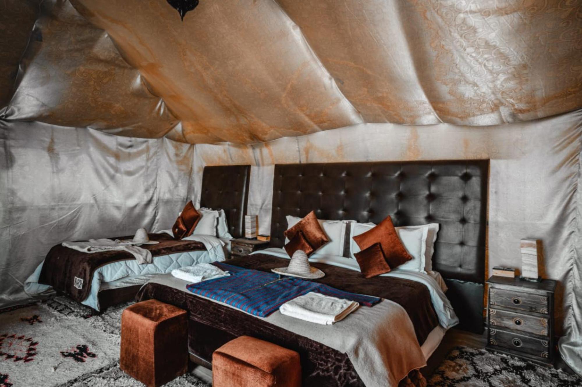 Luxury Bedouin Camp Bed & Breakfast Merzouga Exterior photo