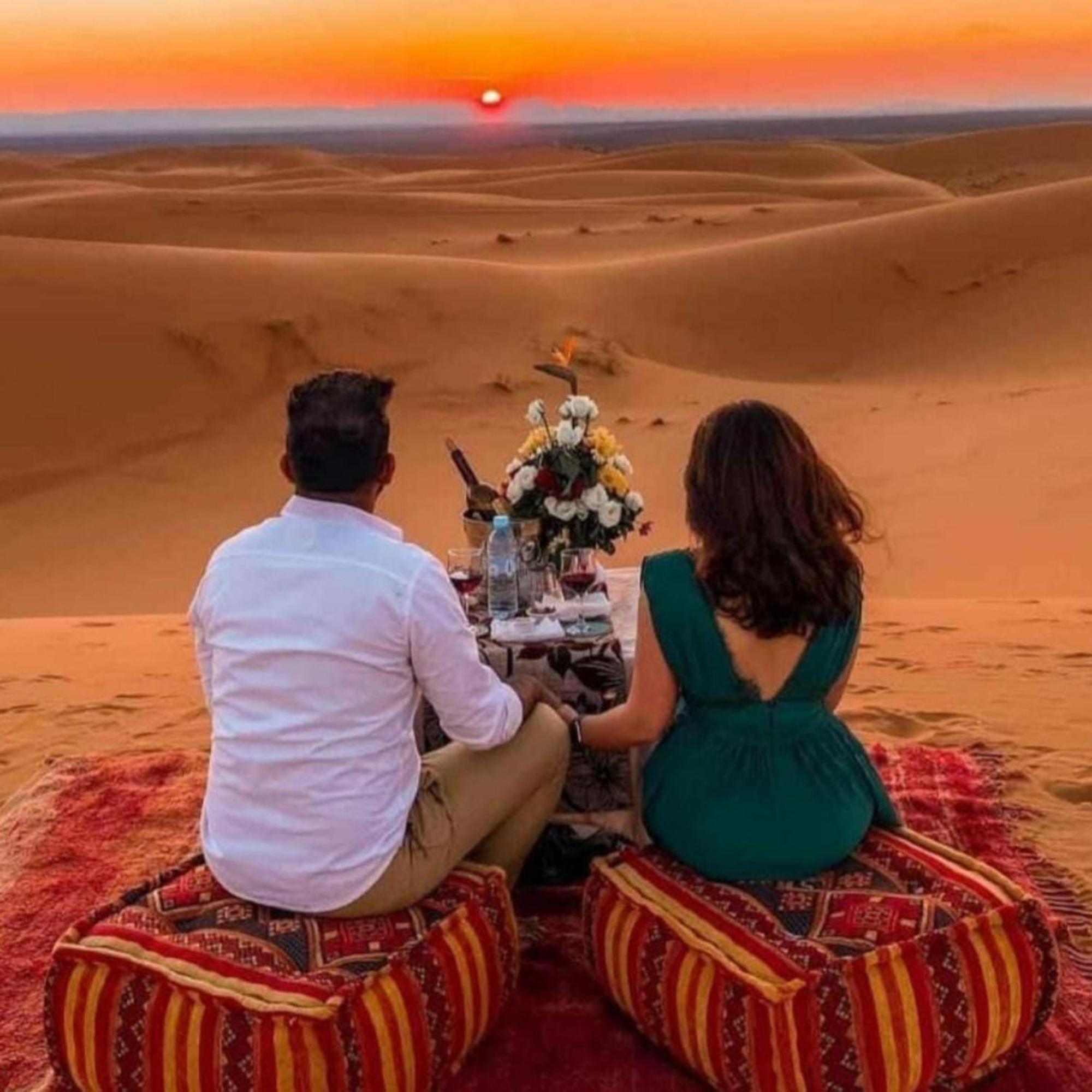 Luxury Bedouin Camp Bed & Breakfast Merzouga Exterior photo
