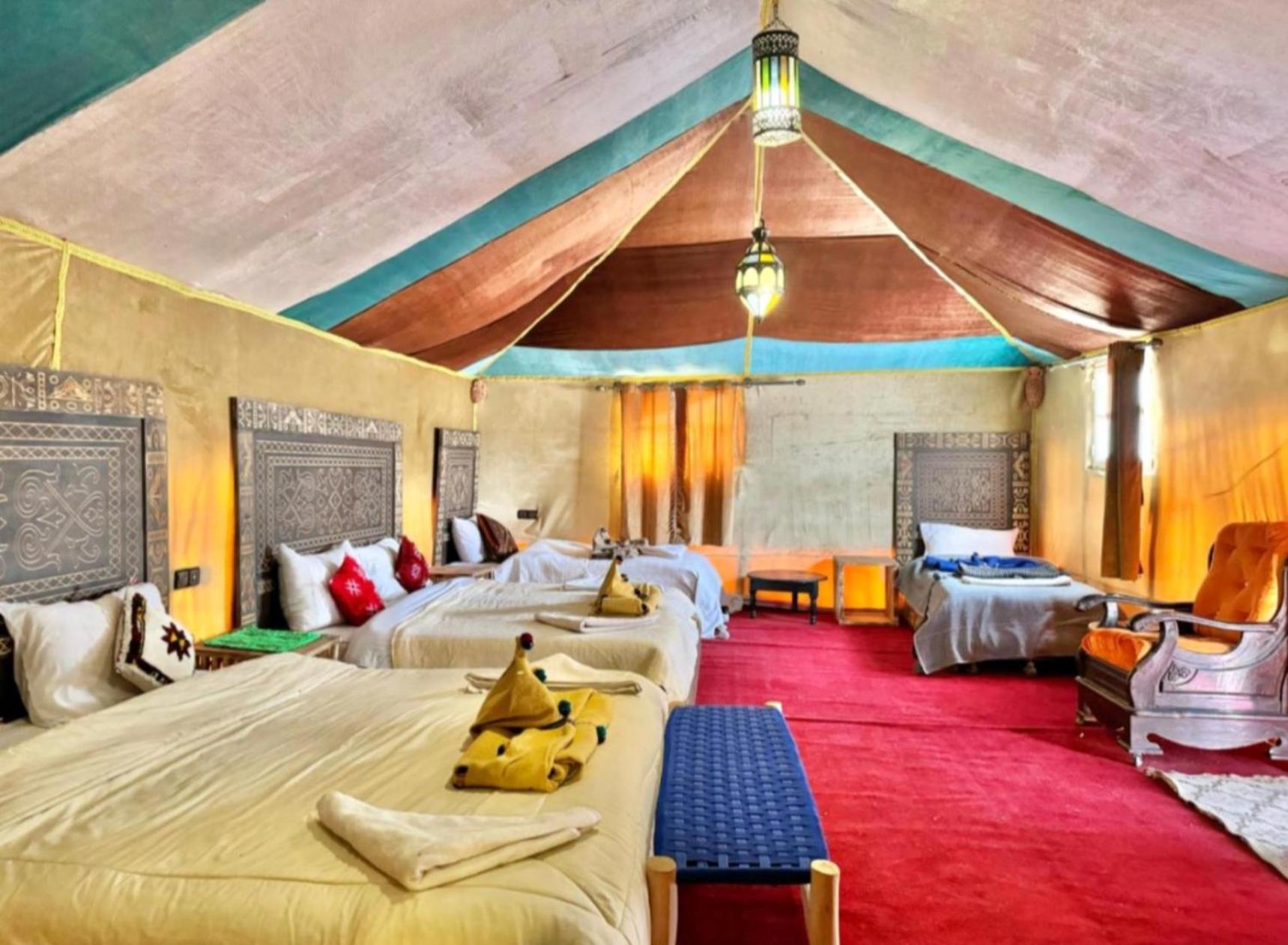Luxury Bedouin Camp Bed & Breakfast Merzouga Exterior photo