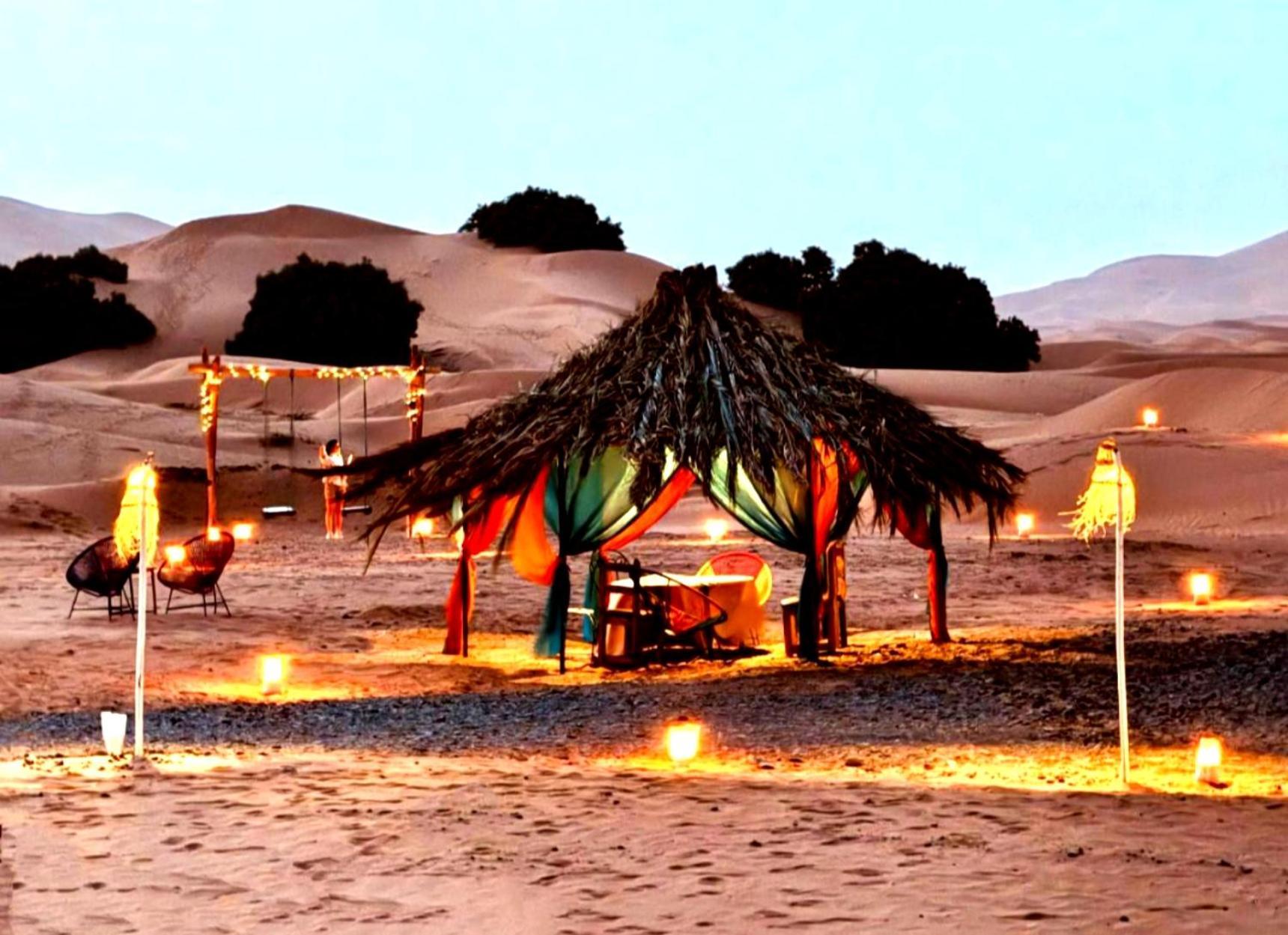 Luxury Bedouin Camp Bed & Breakfast Merzouga Exterior photo